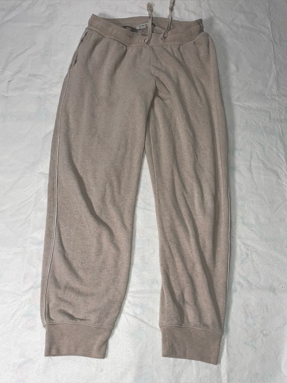 American Eagle Outfitters Taupe Track Joggers